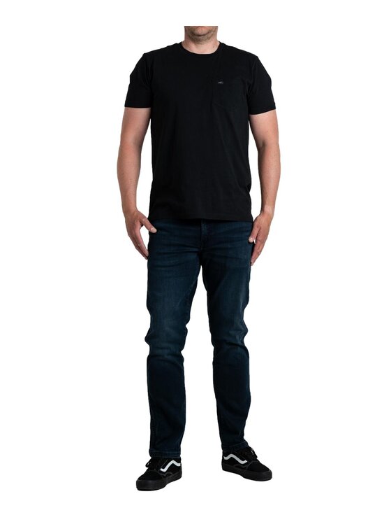 Wrangler Wrangler Jeansy Texas Slim Niebieski Slim Fit