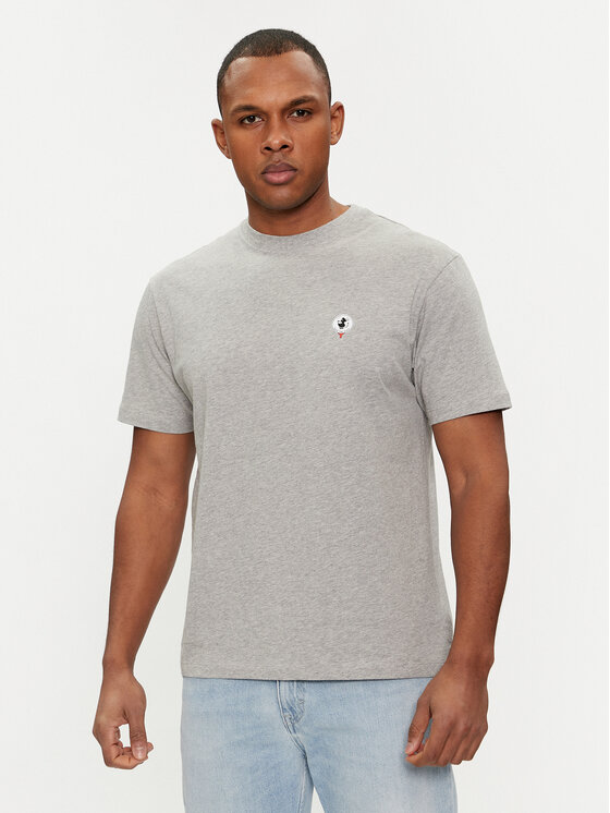Save The Duck Save The Duck Тишърт DT1709M BESY18 Сив Regular Fit