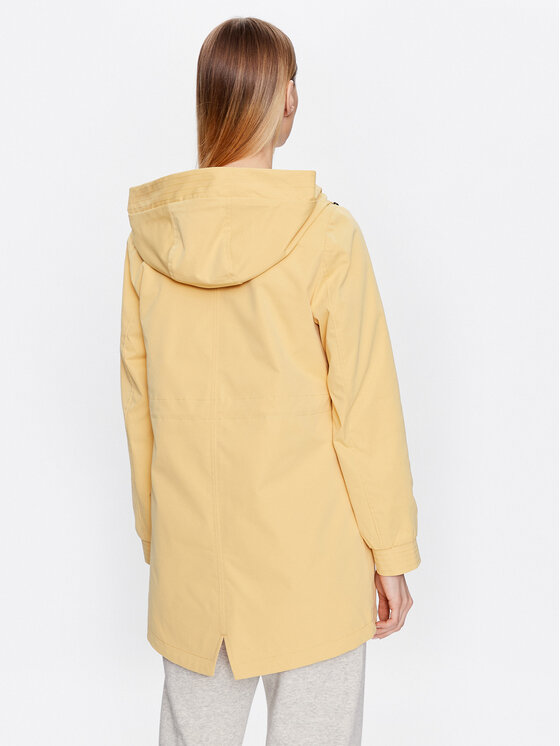 Volcano Volcano Pārejas mētelis J-Billie L22342-S23 Dzeltens Regular Fit