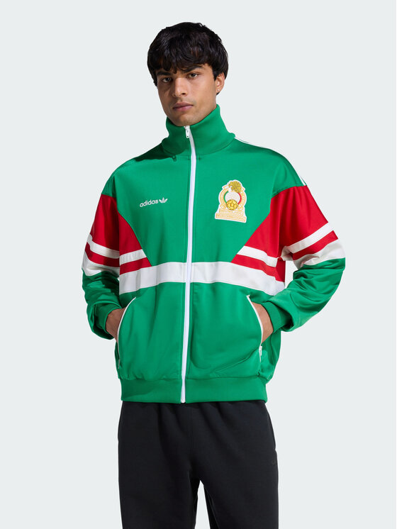 adidas adidas Kurtka wielofunkcyjna Mexico Track Top 1986 Zielony Regular Fit