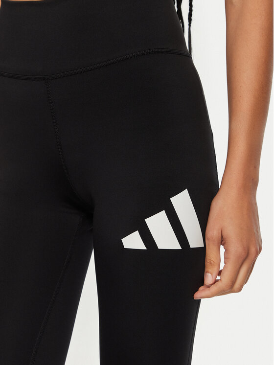 adidas adidas Легінси Train Essentials Big Logo JG3941 Чорний Slim Fit