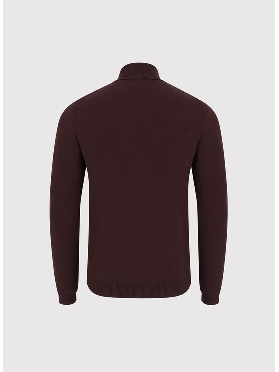 Pako Lorente Pako Lorente Golf P26WB-2X-023 Brązowy Straight Fit