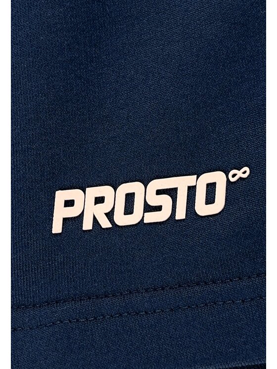 PROSTO. PROSTO. Szorty sportowe Infinity Granatowy Regular Fit