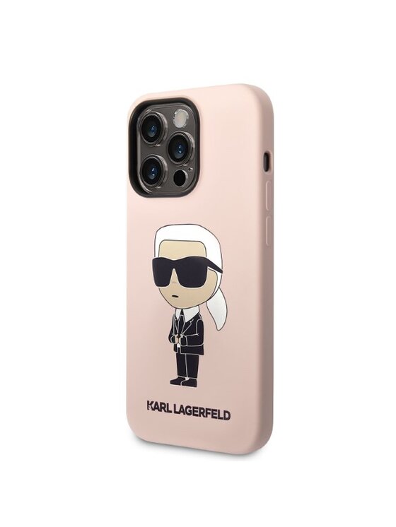 KARL LAGERFELD KARL LAGERFELD Etui na telefon iPhone 14 Pro Max Różowy