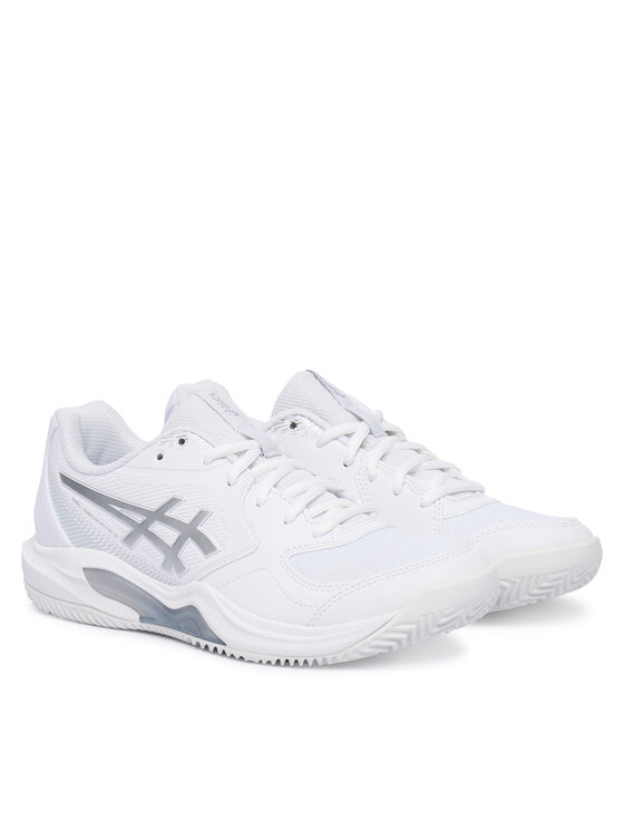 Asics Asics Tenisové topánky Gel-Dedicate 9 Clay 1042A314 Biela