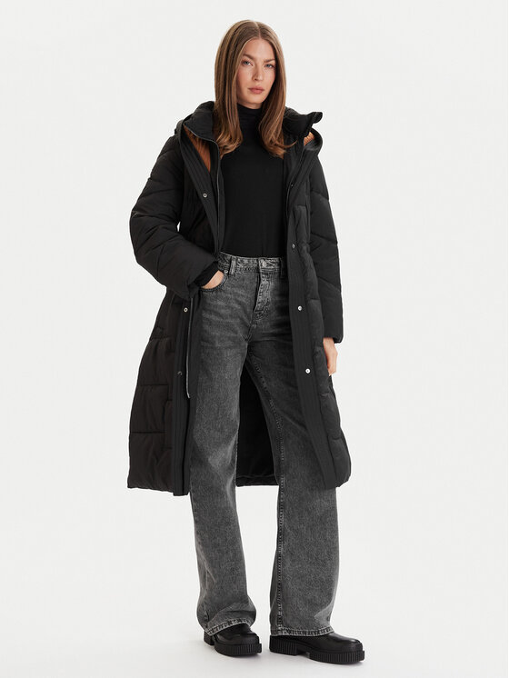 French Connection French Connection Демісезонний плащ 70ZAS Чорний Regular Fit