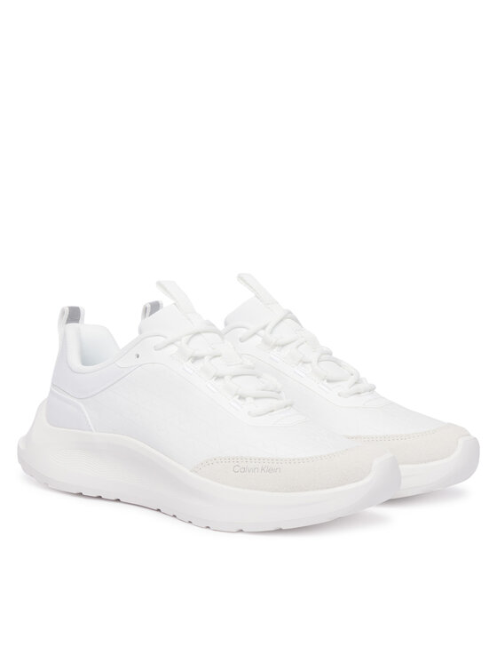 Calvin Klein Calvin Klein Sneakers Light Eva Runn Laceup Aop HW0HW03292 Weiß
