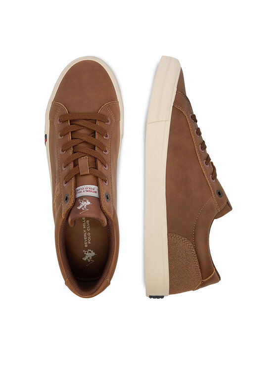 Beverly Hills Polo Club Beverly Hills Polo Club Sneakersy CWBEO-V5-MASON Brązowy