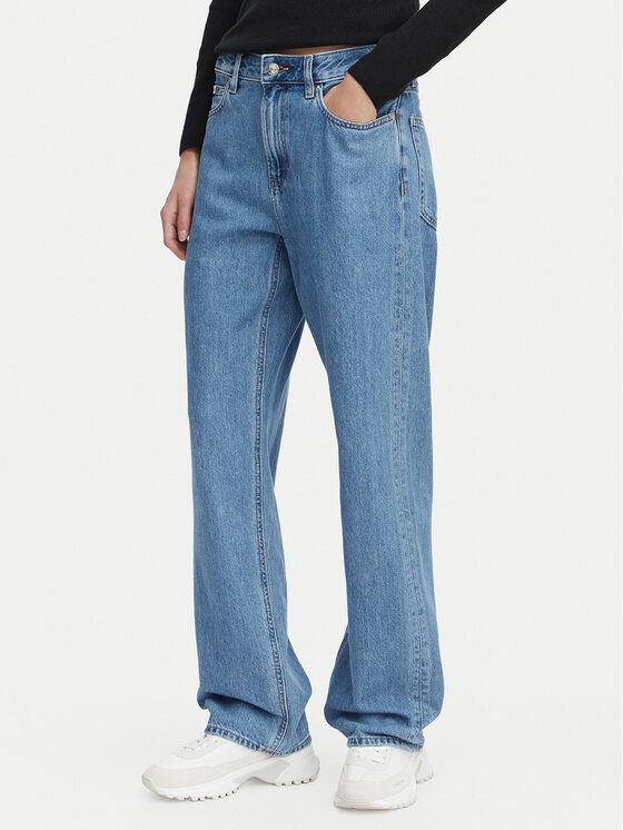 Calvin Klein Jeans Calvin Klein Jeans Džinsai LV047G799G Mėlyna Straight Fit