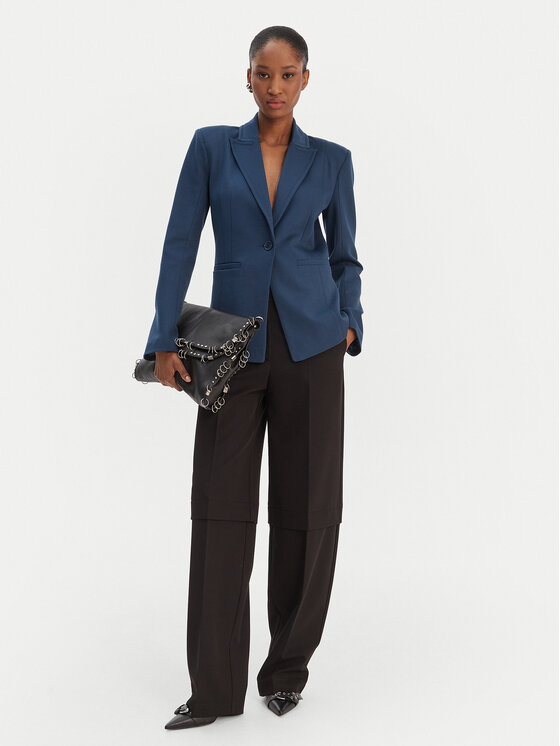 Patrizia Pepe Patrizia Pepe Піджак 8S0584/A715-CA97 Голубий Regular Fit