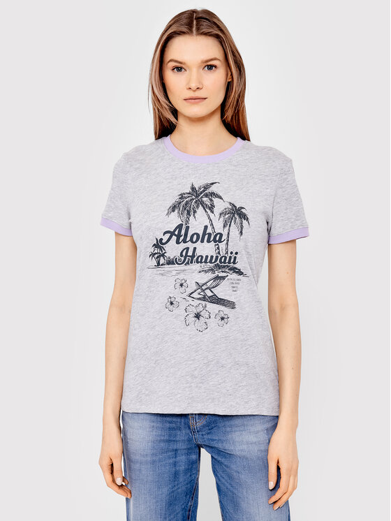 T-shirt LTS-544ALOHA Grigio Regular Fit