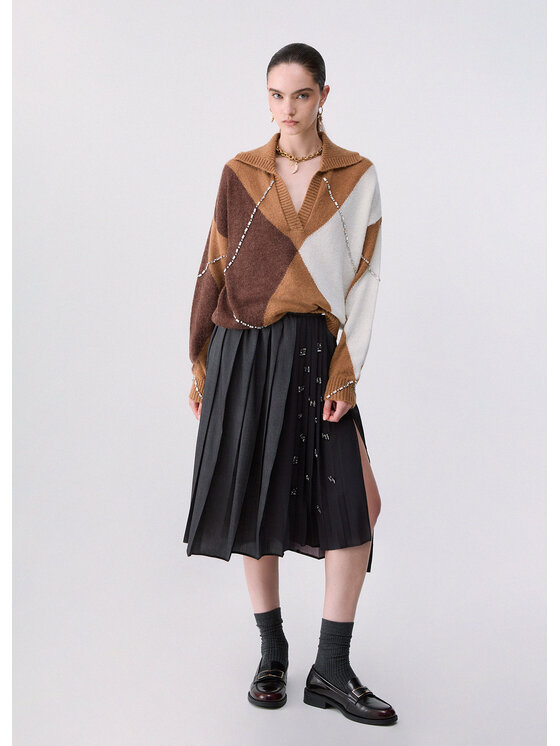 Liu Jo Liu Jo Maglione WF6182MA15RL9516 Beige Regular Fit