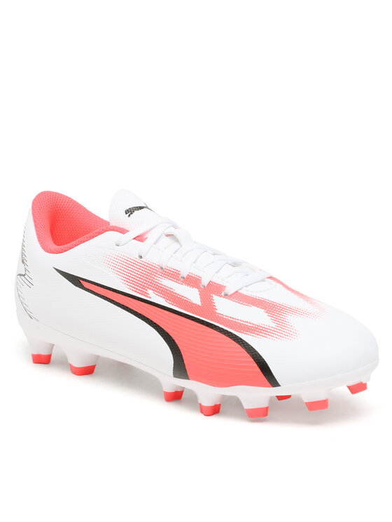 Puma Puma Ποδοσφαιρικά Παπούτσια Ultra Play FG/AG Jr 107530 01 Λευκό