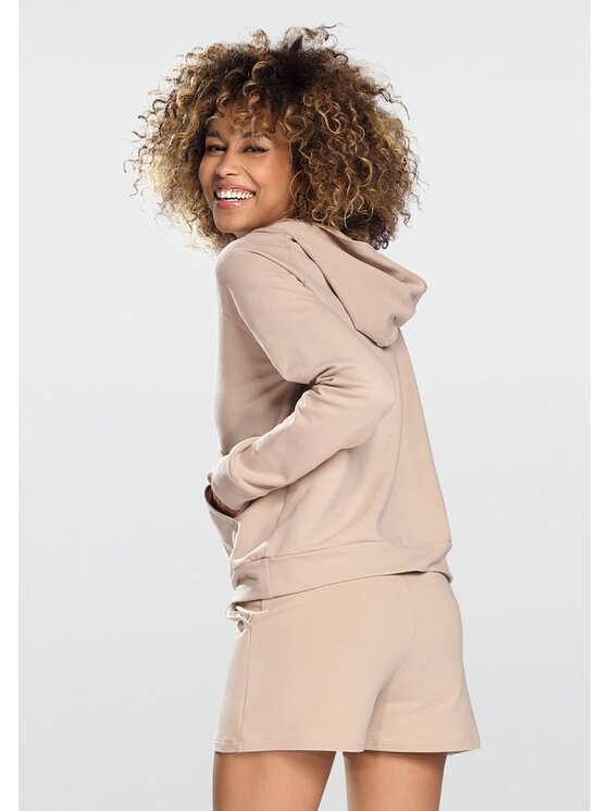 DKaren Sport DKaren Sport Dres Kkoko Beżowy Slim Fit