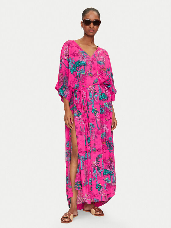 Chantelle Chantelle Φόρεμα καλοκαιρινό C18RW1 Ροζ Relaxed Fit