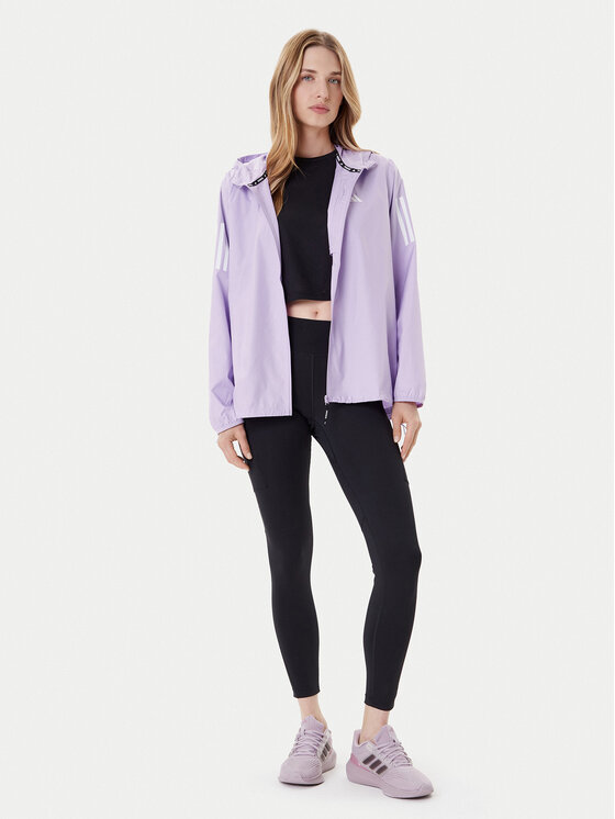 adidas adidas Μπουφάν για τρέξιμο Own The Run JX2264 Μωβ Regular Fit