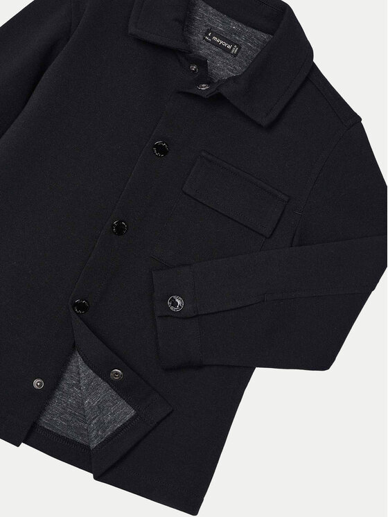 Mayoral Mayoral Koszula 4106 Czarny Regular Fit