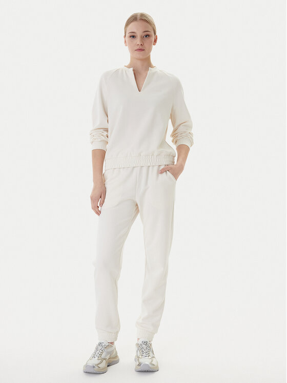 EA7 Emporio Armani EA7 Emporio Armani Спортивний костюм 7W000976 AF12501 U0004 Écru Regular Fit