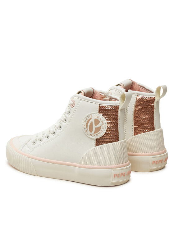 Pepe Jeans Pepe Jeans Кецове Ottis Young G PGS30608 Бял
