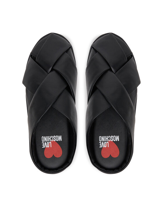 LOVE MOSCHINO LOVE MOSCHINO Sneakersy JA15555G0MIE0000 Čierna