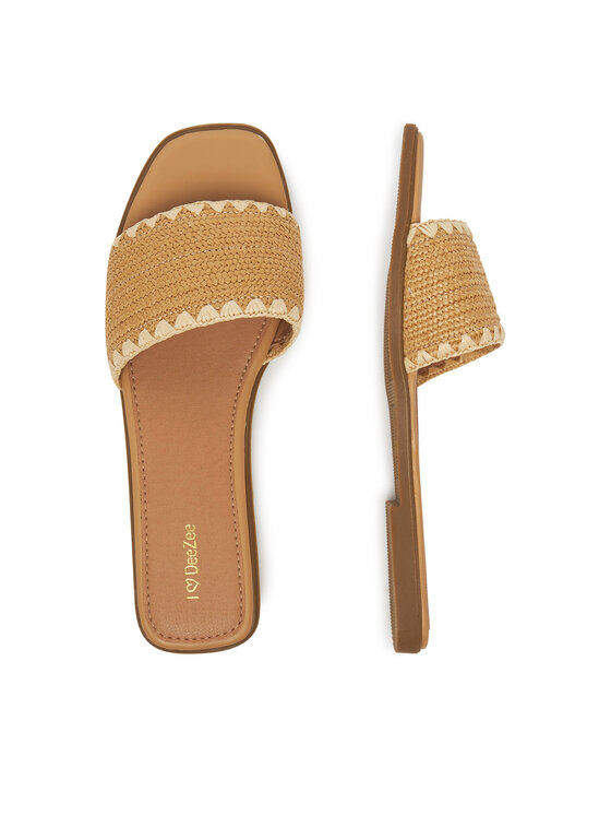 DeeZee DeeZee Pantoletten 15-630-1 Beige