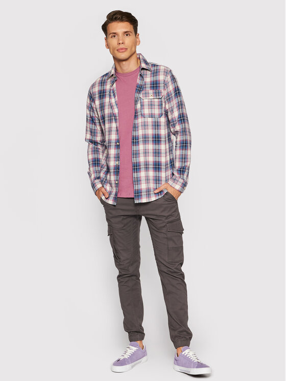 Camicia Jones 12191169 Rosa Comfort Fit