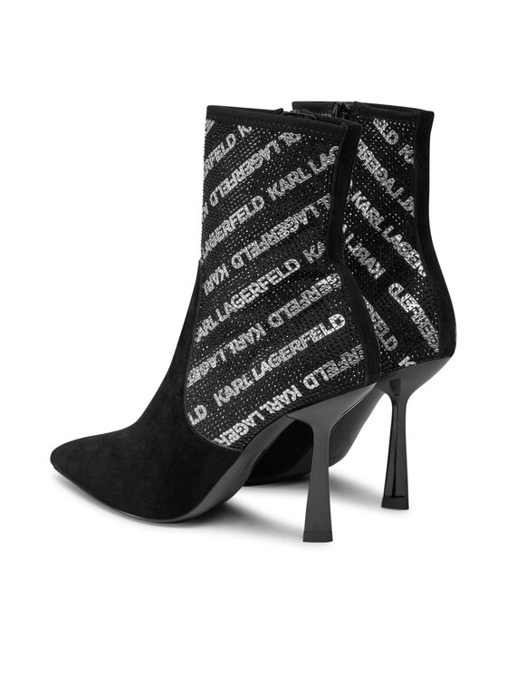 KARL LAGERFELD KARL LAGERFELD Μποτάκια KL31354 Μαύρο