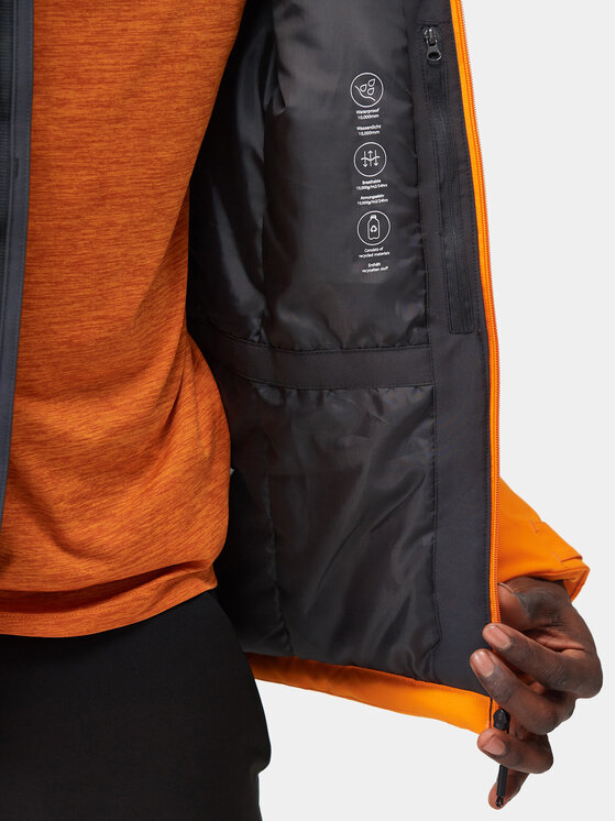 Regatta Regatta Winterjacke Highton Str III RMP344 Orange Regular Fit