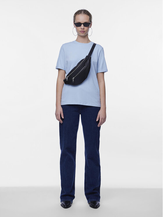 Pieces Pieces T-krekls Ria 17086970 Zils Regular Fit