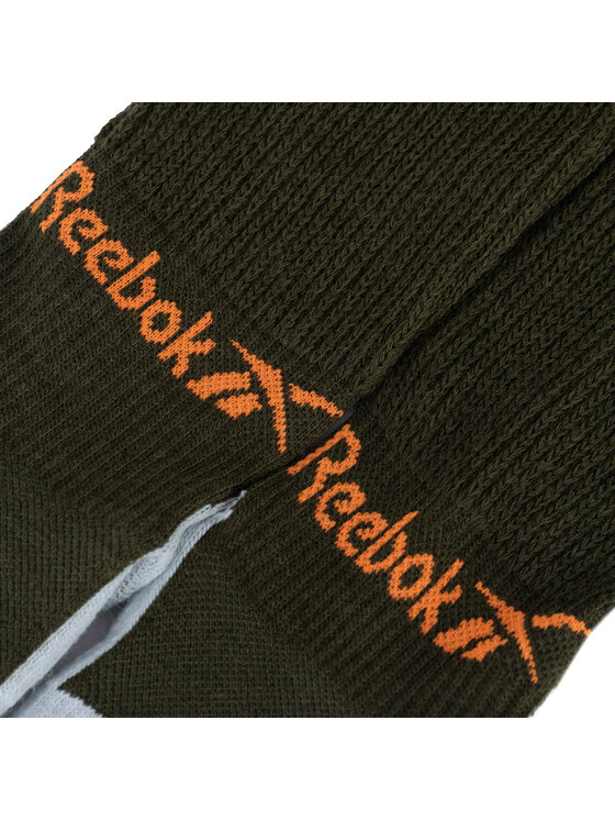 Reebok Reebok Дълги чорапи unisex R0552-SS24 (1-pack) Каки