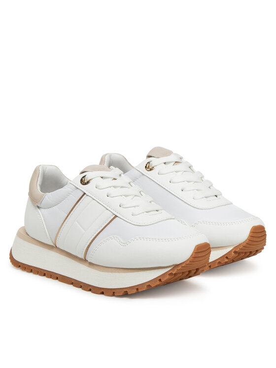 Tommy Hilfiger Tommy Hilfiger Tenisice Low Cut Lace-Up Sneaker T3A9-33758-1695 M Bijela