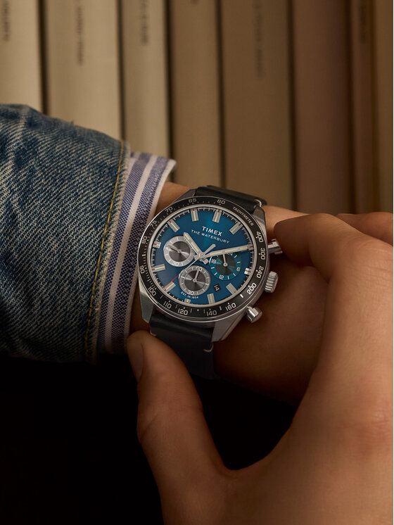 Timex Timex Годинник Waterbury TW2Y18600 Чорний