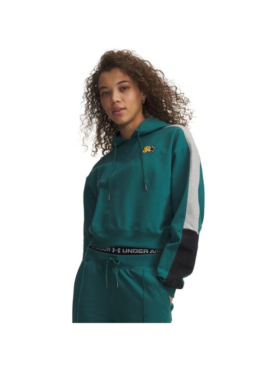 Under Armour Under Armour Bluza 6009705 Zielony Relaxed Fit