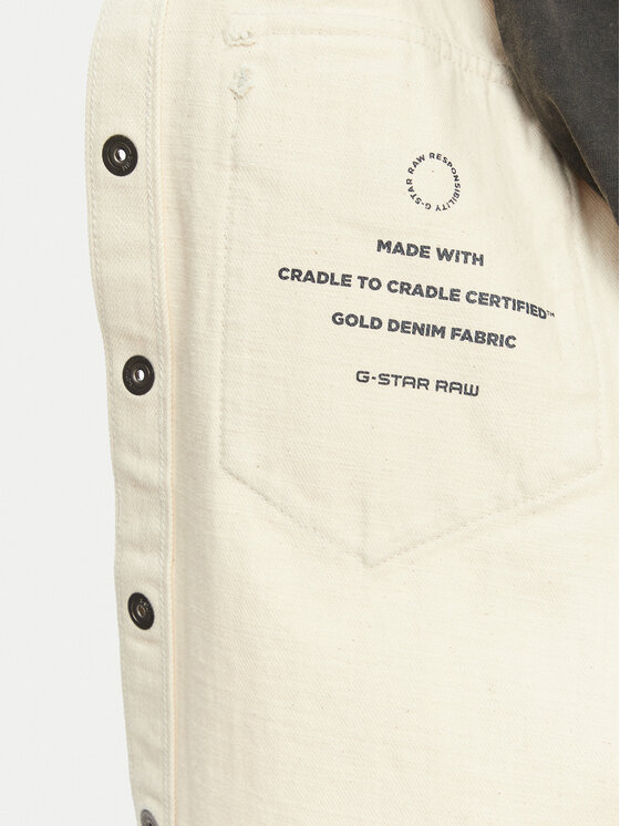 G-Star Raw G-Star Raw Jeansjacke D29107-E362 Creme Relaxed Fit