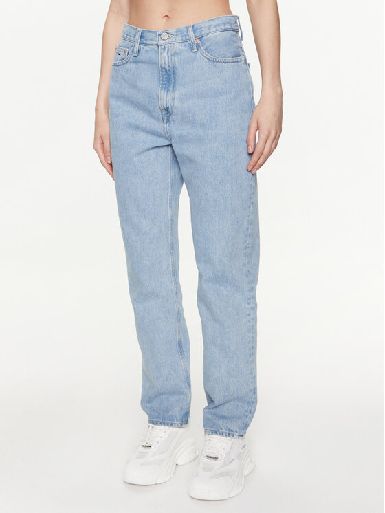 Tommy Jeans Tommy Jeans Teksad Julie DW0DW15739 Sinine Straight Fit