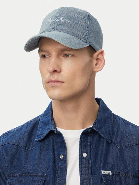 Guess Jeans Guess Jeans Cepure ar nagu M6GZB4 WF8V1 Zils