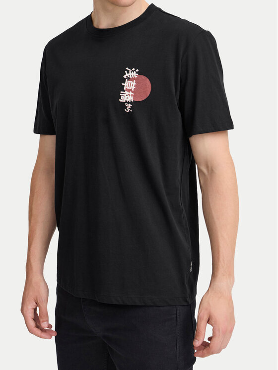 Blend Blend T-Shirt 20717961 Czarny Regular Fit