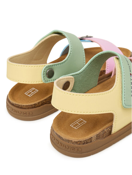 Tommy Hilfiger Tommy Hilfiger Sandały T3A2-34307-0326 S Kolorowy