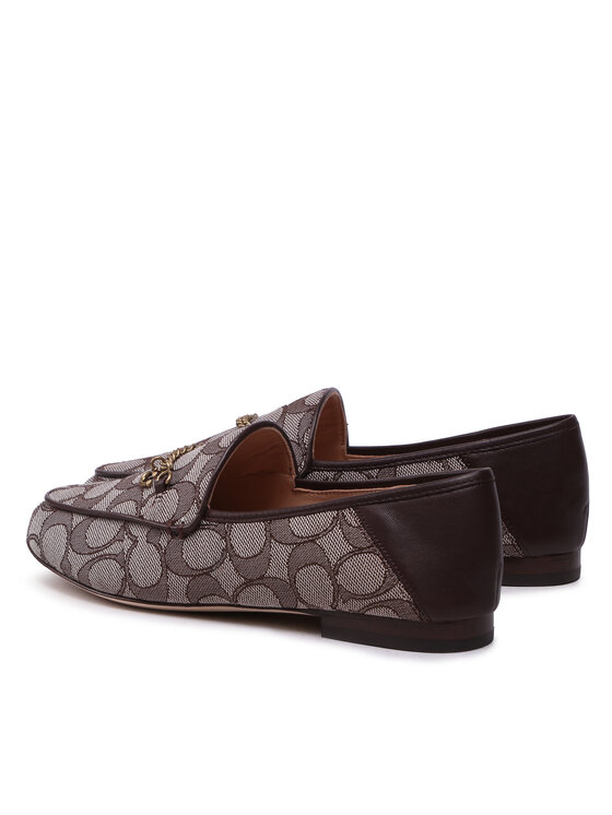 Coach Coach Loaferek Hanna Textured Jacq CC888 Barna