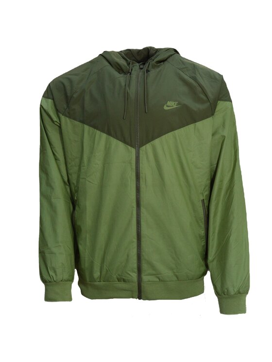 Nike Nike Wiatrówka Windrunner Jacket Zielony Standard Fit