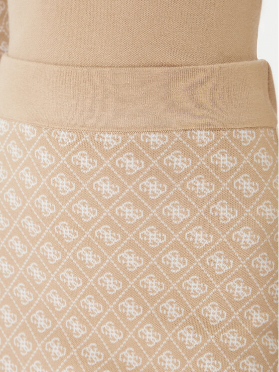 Guess Guess Ceruzaszoknya W5BD81 Z3JD2 Bézs Slim Fit