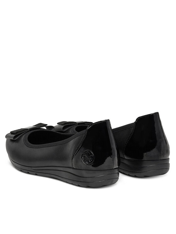 Rieker Rieker Halbschuhe L9366-00 Schwarz