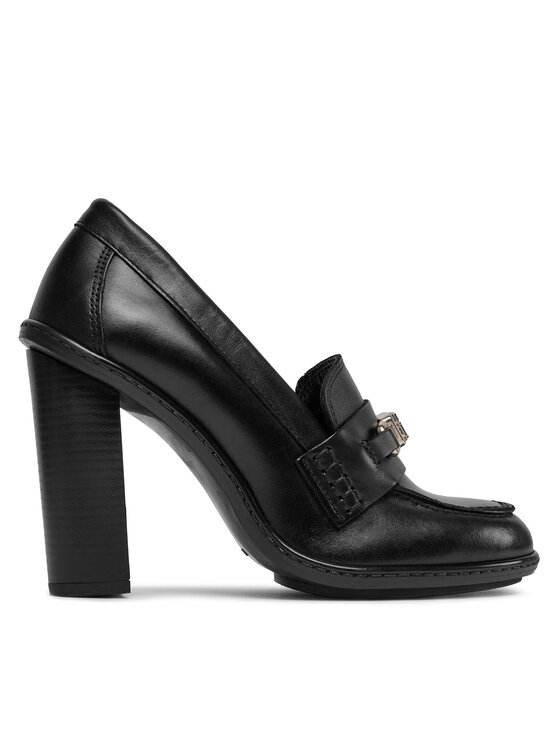 Tommy Hilfiger Tommy Hilfiger Cipele Th Hardware Blocky Pump FW0FW07767 Crna