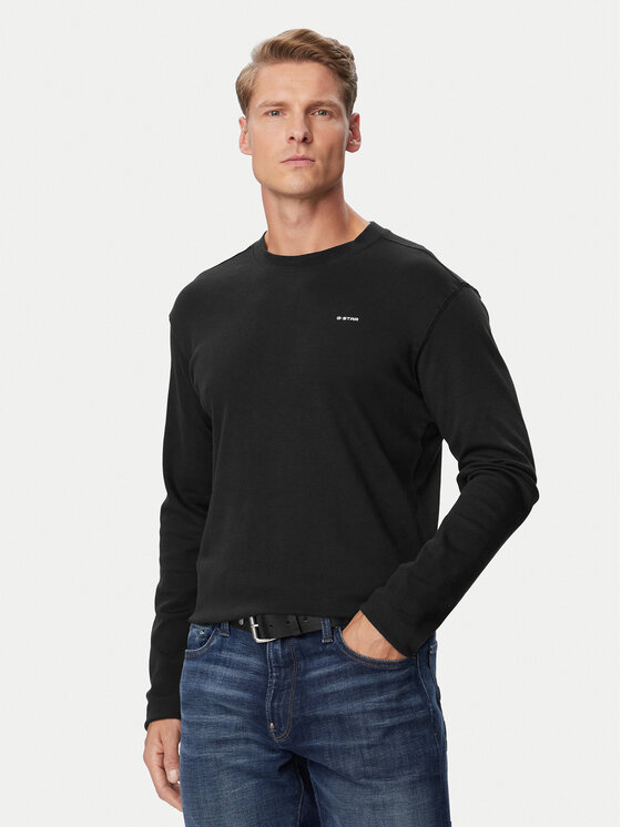 G-STAR G-STAR Longsleeve True  D30082-D976 Nero Regular Fit