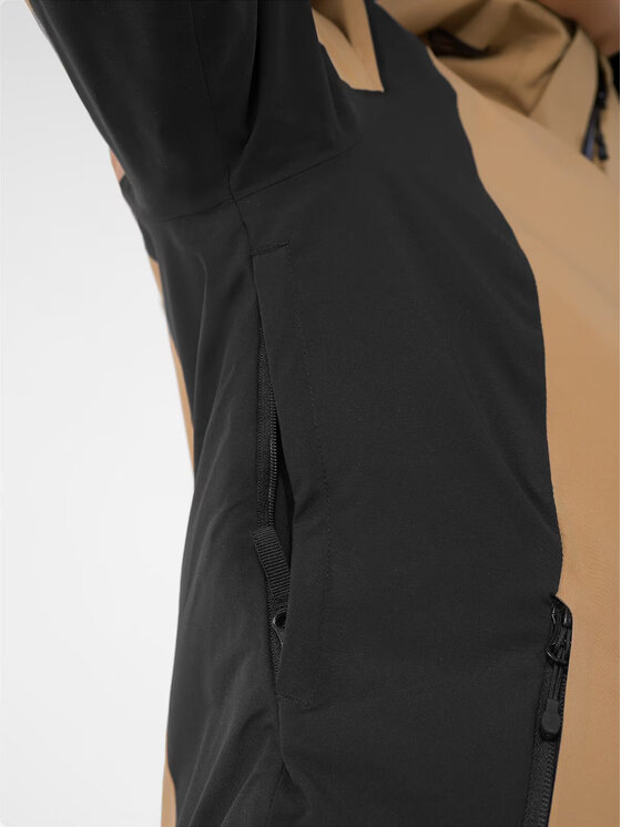 4F 4F Giacca da sci 4FAW22TTJAF051-82S Marrone Slim Fit