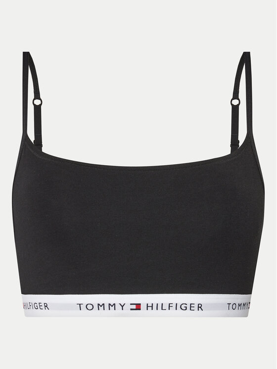 Tommy Hilfiger Tommy Hilfiger Súprava podprsenkových topov UW0UW05528 Čierna
