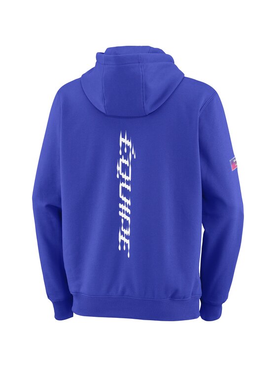 Salomon Salomon Bluza EQUIPE HOODIE M Niebieski Regular Fit