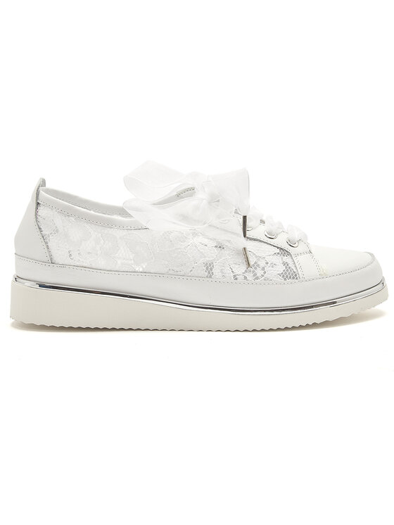 Sneakersy, rozmiar 38, Białe, Pulia Nap. Bianco