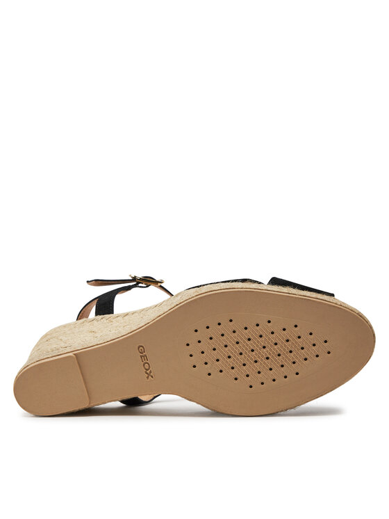 Geox Geox Espadrile D Gelsa Low D45NGC 00022 C9999 Črna