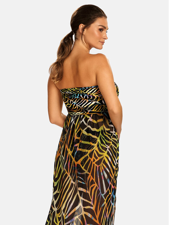 Feba Feba Sukienka plażowa F43-2024 Czarny